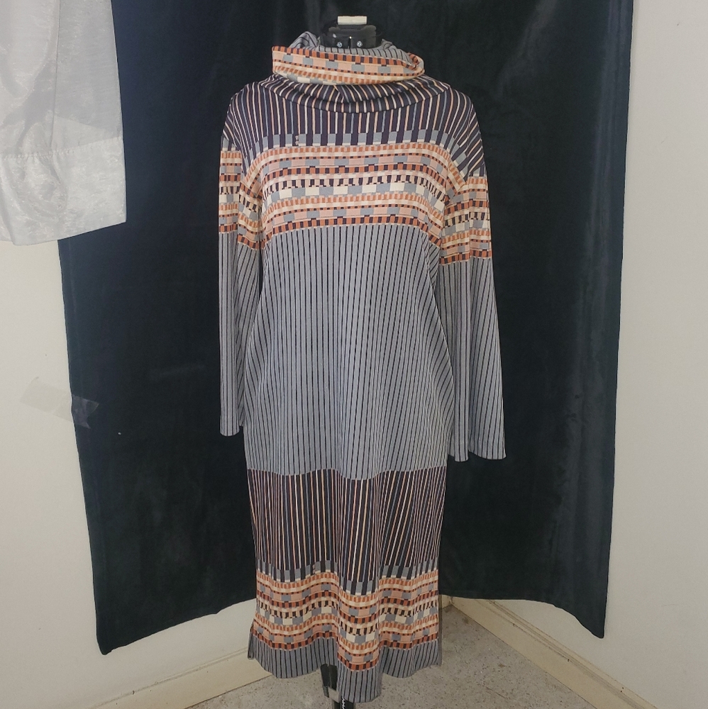 NikNIk vintage retro abstract pattern tunic dress